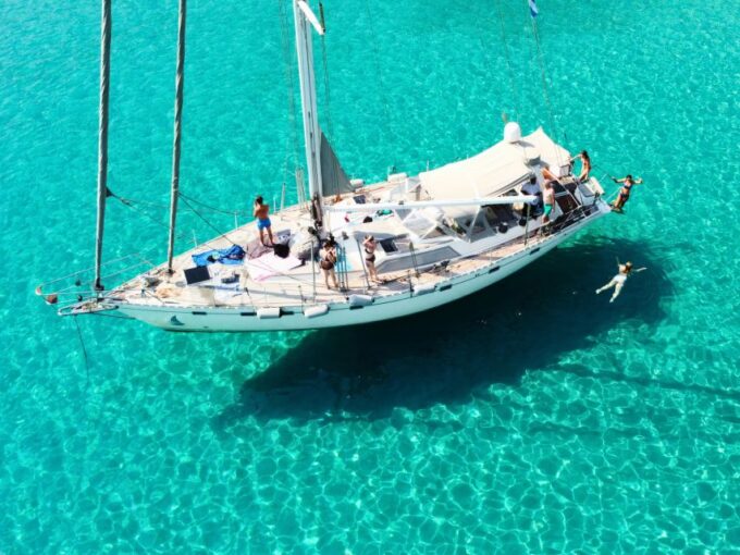 Kos: Small Group Full-Day Sailing With Meal, Drinks, & Swim - Visiting Pserimos Island
