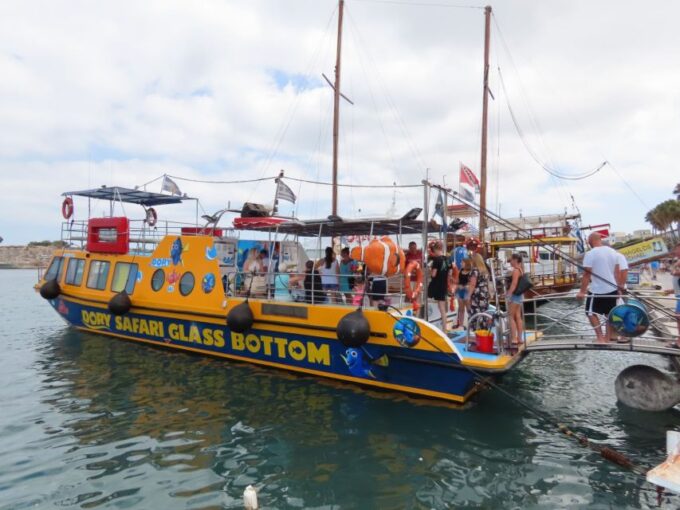 Kos Town: Glass-Bottom Boat Cruise With Swimming Stops - Frequently Asked Questions