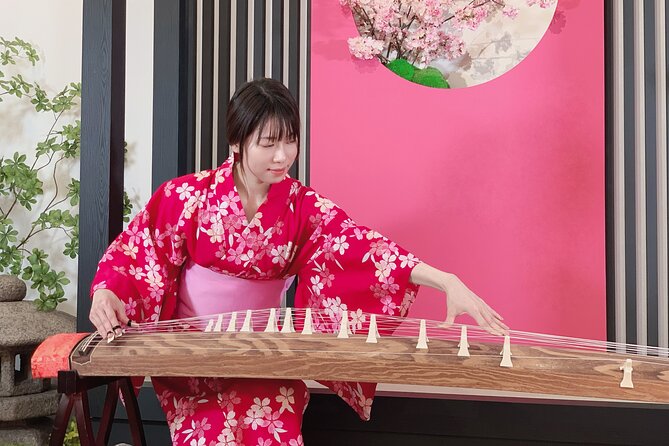 Koto Japanese Traditional Instrument Experience - Snacks and Japanese Desserts