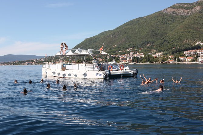 Kotor Cruise: Perast, Our Lady of The Rocks, Mamula, Blue Cave, Porto Montenegro - Dining and Refreshments