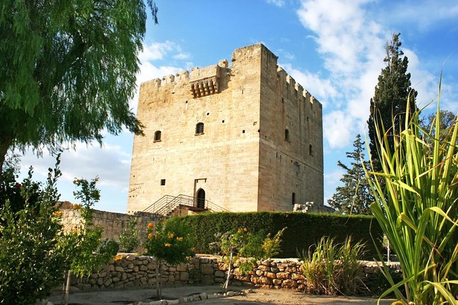 Kourion Ruins, Kolossi Castle and Winery Guided Visit From Paphos - Key Points