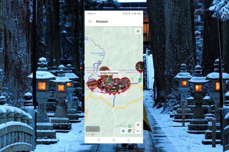 Koyasan Self-Guided Route App With Multi-Language Audioguide - Key Points