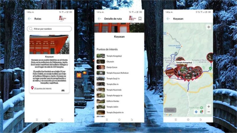 Koyasan Self-Guided Route App With Multi-Language Audioguide - Key Features Breakdown