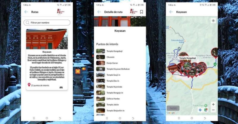 Koyasan Self-Guided Route App With Multi-Language Audioguide - Highlights of Koyasan