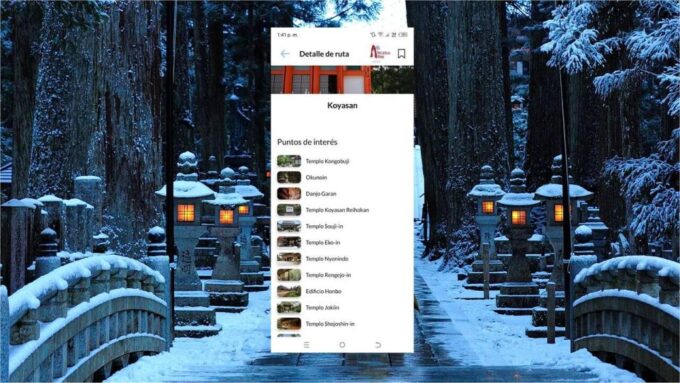 Koyasan Self-Guided Route App With Multi-Language Audioguide - Web Panel Customization