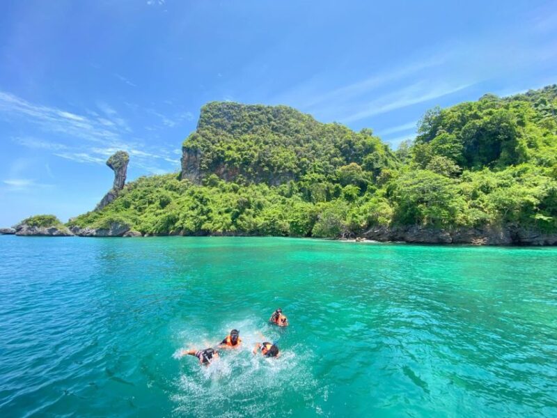 Krabi 4 Island One Day Tour by Speed Boat or Longtail Boat - Key Points