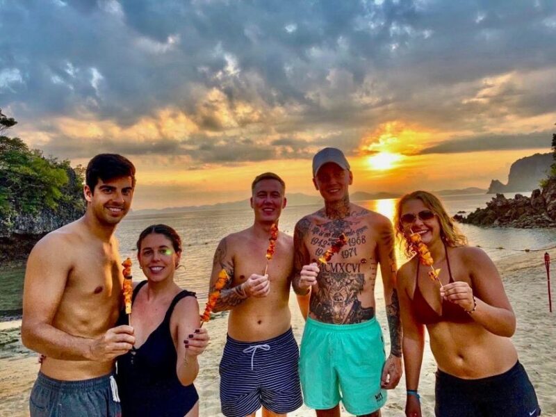 Krabi: 4 Island Sunset Tour by Speedboat With BBQ & Plankton - Key Points