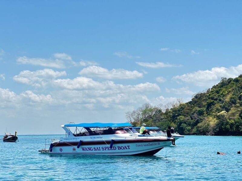 Krabi: 4 Island Whirlwind Tour With Caves, Sandbars & Reefs - Relaxing on the Beaches