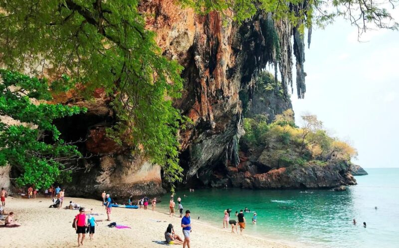 Krabi: 4 Island Whirlwind Tour With Caves, Sandbars & Reefs - The Legendary Sea Goddess Shrine