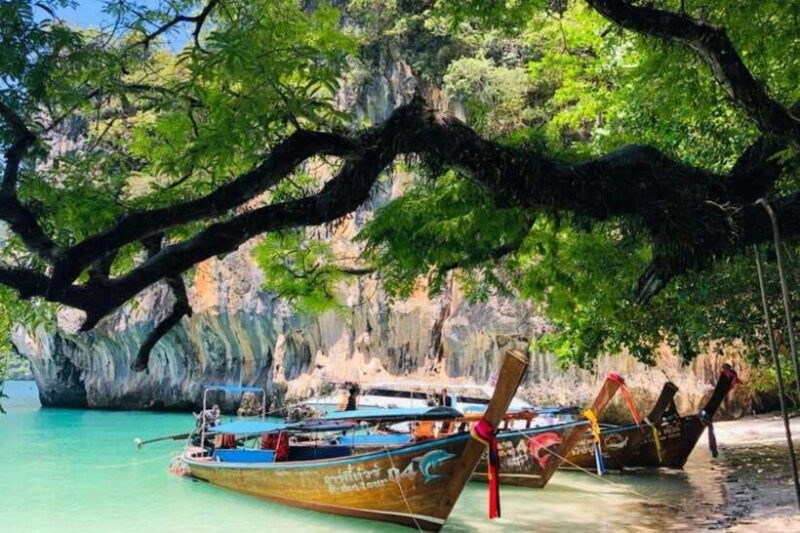 Krabi: 4 Islands Longtail Boat Tour With Lunch - Exploring Ko Poda
