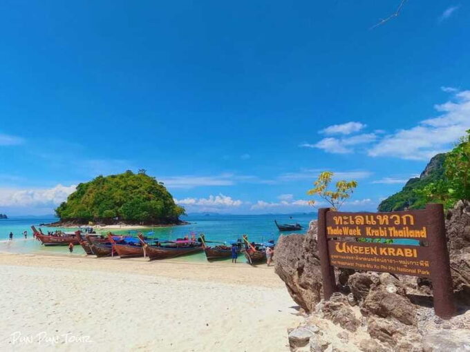 Krabi: 4 Islands Longtail Boat Tour With Lunch - Railay Bay and Phra Nang Cave