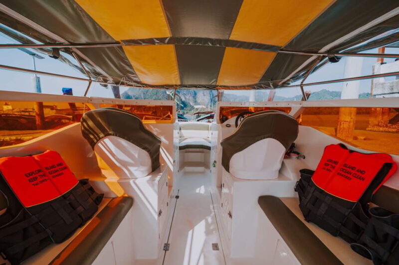 Krabi: 4 Islands Private Luxury Speed Boat Tour - Snorkeling and Relaxing on Beaches
