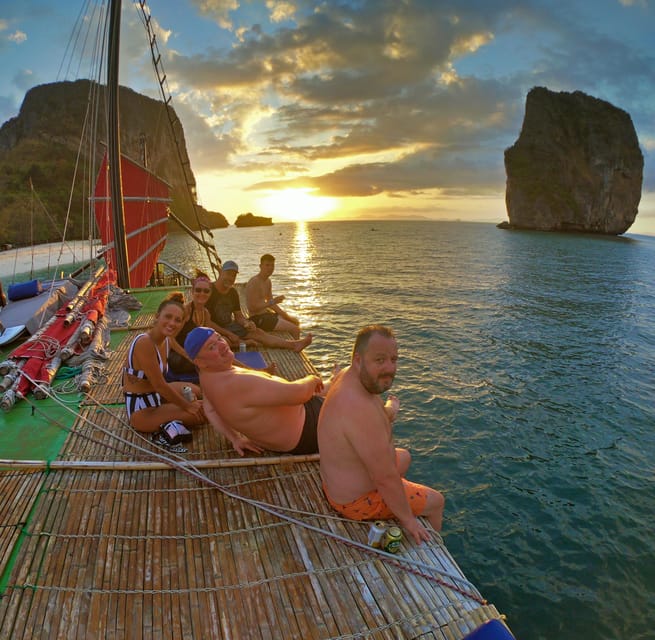 Krabi: 4-Islands Sunset Cruise With Bioluminescent Snorkel - Cruising to Ko Poda