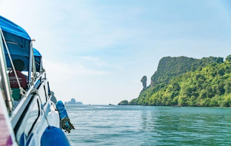 Krabi: 4 Islands & Thale Waeks Sandbar Tour By Speedboat - Islands to Explore