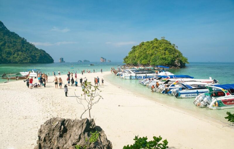 Krabi: 4 Islands & Thale Waeks Sandbar Tour By Speedboat - Sandbar Discovery