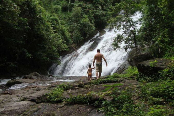 Krabi: 5km Rafting and Waterfall Tour - Exploring the Waterfall