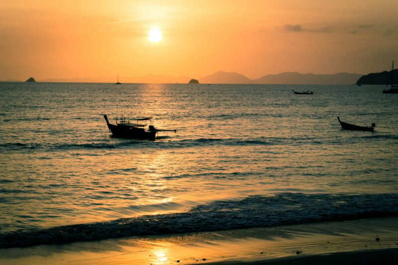 Krabi: 7 Island Sunset & Dinner - Join Tour by Longtail Boat - Thale Waek Sandbar