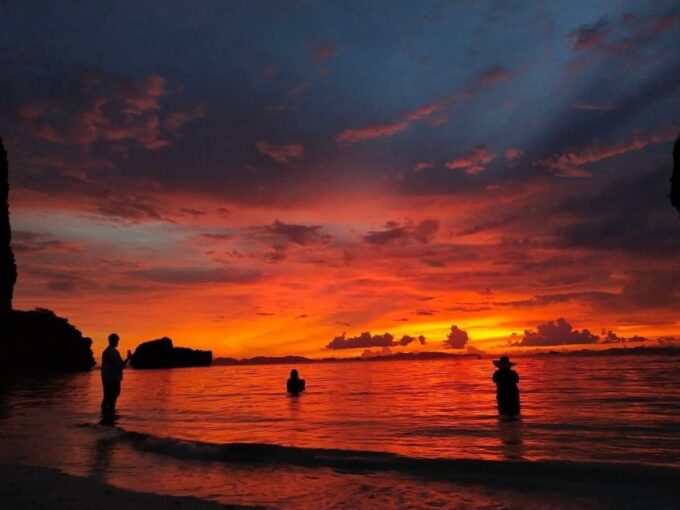 Krabi: 7 Islands Sunset Longtail Tour With Luminescent Swim - Pickup Location and Duration