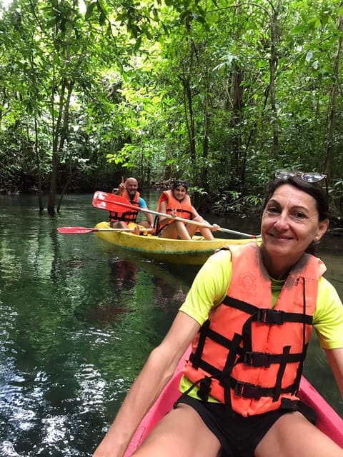 Krabi: Amazon Klong Srakaew Kayaking And Elephant Feeding - Pricing, Booking, and Cancellation Policy
