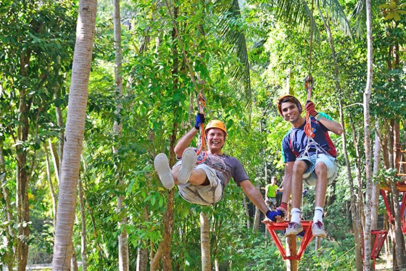 Krabi: Ao Nang Fiore Zip Line Adventure - Instructor Languages and Group Size