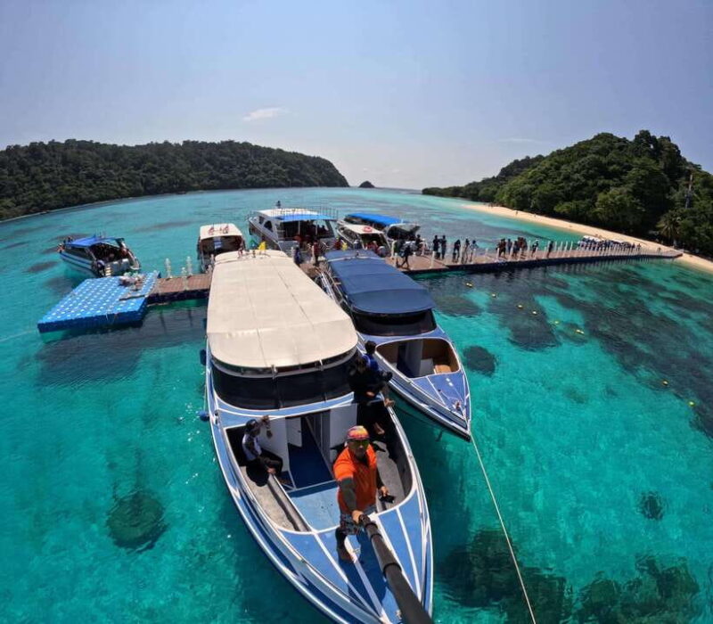 Krabi Aonang: Koh Rok & Koh Haa Snorkelling Day Trip + Lunch - Highlights and Activities