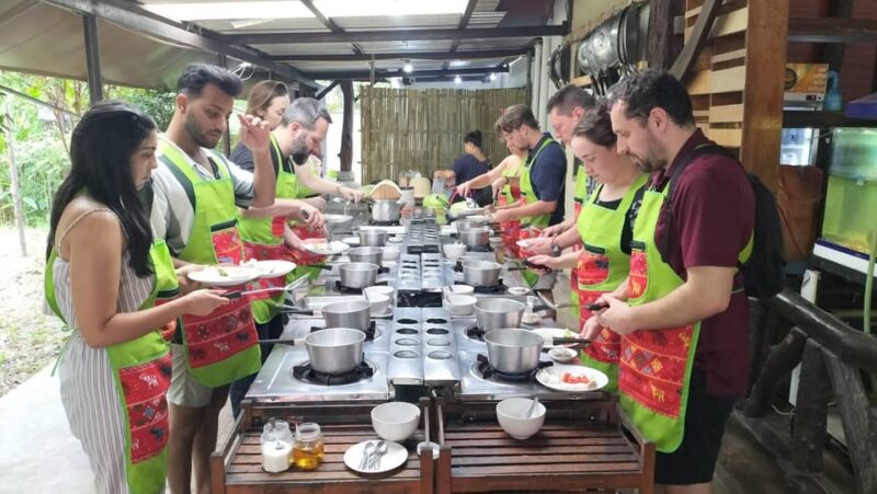 Krabi : Authentic Thai Cooking Class With Market Tour - Hands-on Cooking Instruction