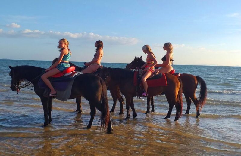 Krabi: Crystal Lagoon Kayaking and Horseback Riding Day Trip - Itinerary Details
