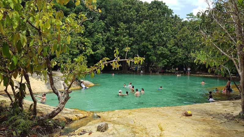 Krabi: Cycling Tour With Nature, Culture, and Fun - Visiting Crystal Pool and Hot Springs