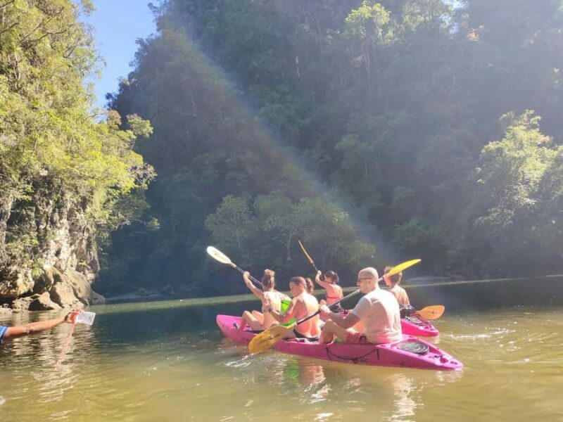 Krabi: Early bird kayak through Ao Thalane on private guide - The Pick-up and Journey to Ao Thalane