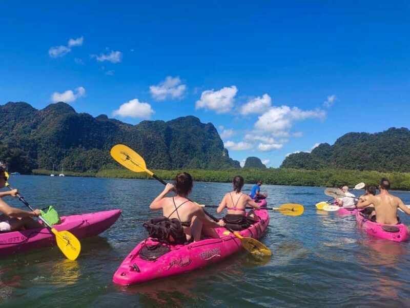 Krabi: Early bird kayak through Ao Thalane on private guide - The Kayaking Route: Limestone Caves, Canyons, and Lagoon