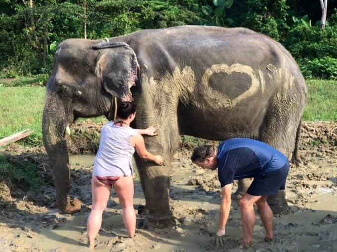 Krabi: Elephant Bathing & ATV Adventure Combo - Not Allowed