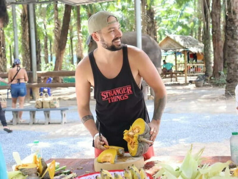 Krabi: Elephant Feeding Program with Food Preparation - Key Points