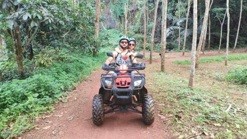 Krabi: Emerald Pool and Hot Spring Waterfall With ATV Riding - Itinerary Highlights