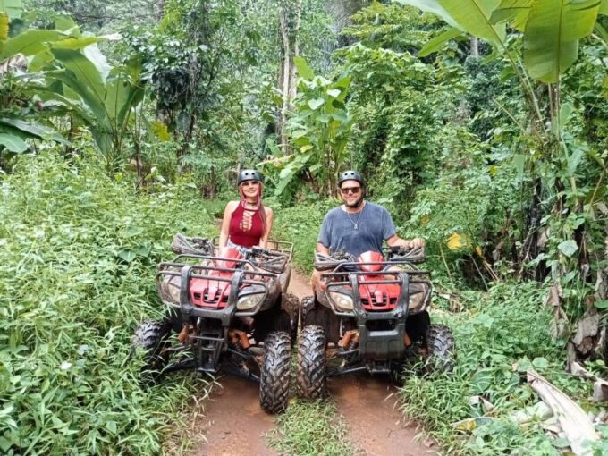 Krabi: Emerald Pool and Hot Spring Waterfall With ATV Riding - ATV Riding Experience