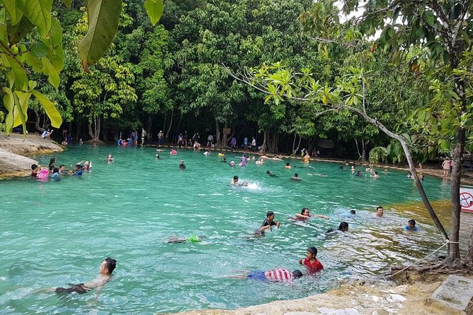 Krabi Emerald Pool, Hot Spring and Tiger Temple - Climbing to Tiger Temple