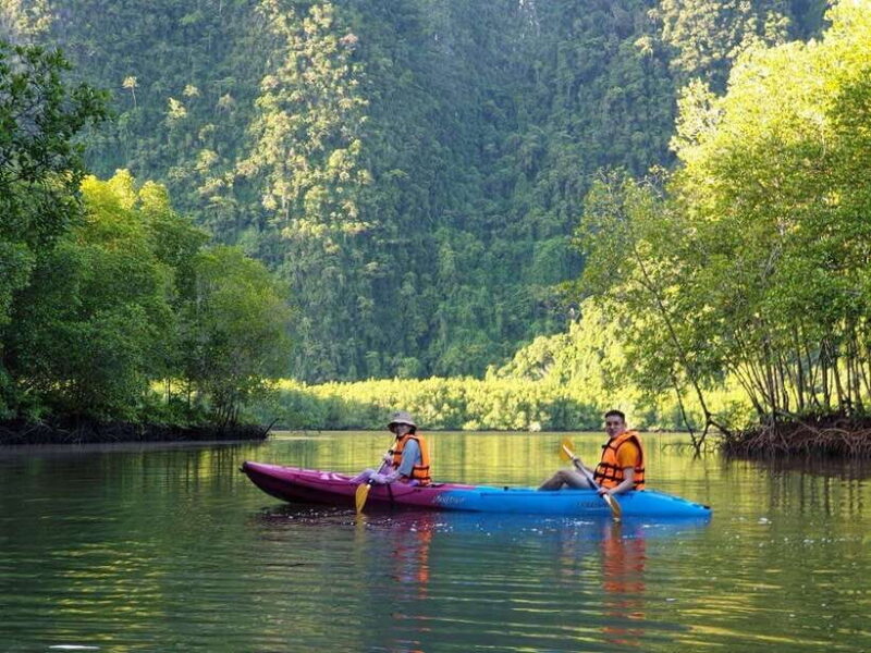 Krabi: Golden Hour Kayaking in Din Daengs Mangrove Maze - Paddling Through Emerald Waters and Hidden Coves