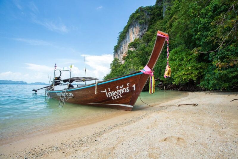 Krabi: Half-Day 4 Islands Private Local Long Tail Boat - Tour Itinerary
