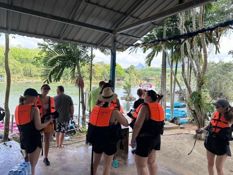 Krabi: Jurassic Jungle Kayak and Phra Nang Cave Beach Tour - Mirror Lake Krabi Kayaking