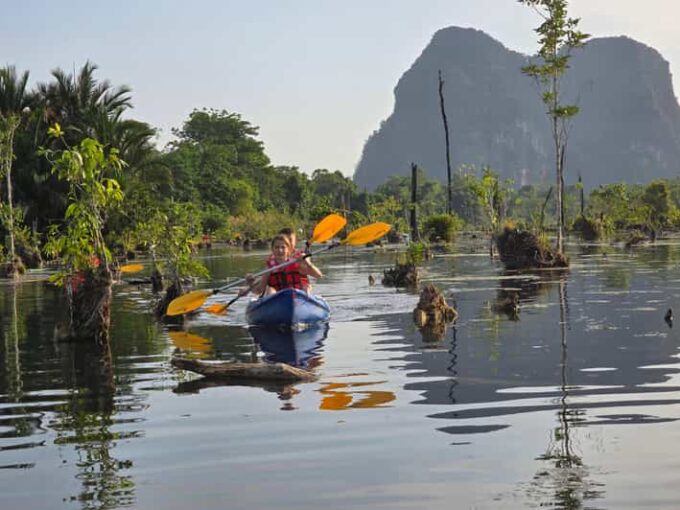 Krabi: Jurassic Jungle Kayak and Phra Nang Cave Beach Tour - Relaxing at Phra Nang Beach