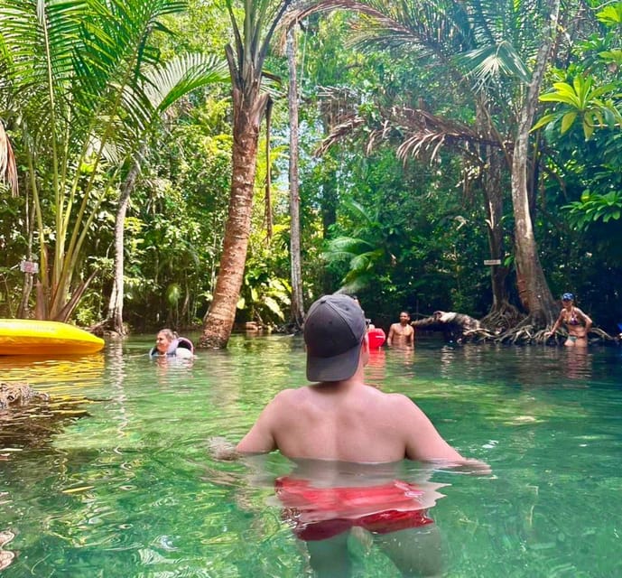 Krabi: Kayaking, Crystal Lagoon, and Fish Spa in Klong Root - Swimming in the Lagoon