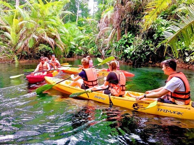 Krabi: Kayaking, Crystal Lagoon, and Fish Spa in Klong Root - Frequently Asked Questions