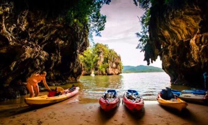 Krabi: Kayaking Sunset at Ao Thalane Tour With BBQ Dinner - Booking and Cancellation