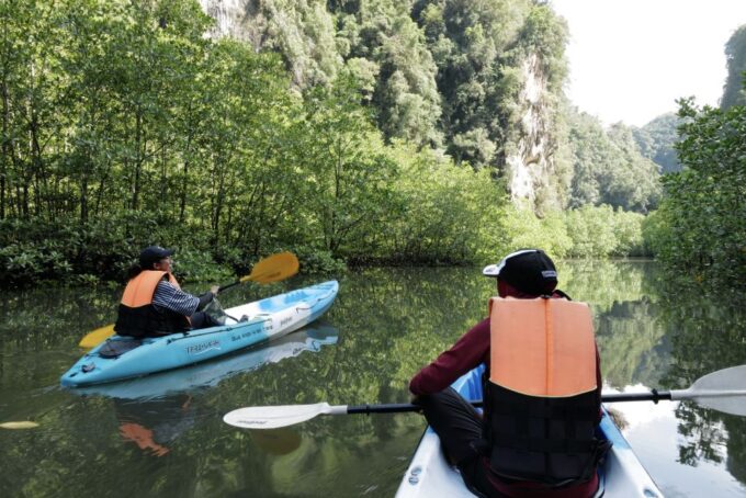 Krabi: Kayaking Tour to Ao Thueak Lagoon With Lunch - Hotel Pickup and Transfers