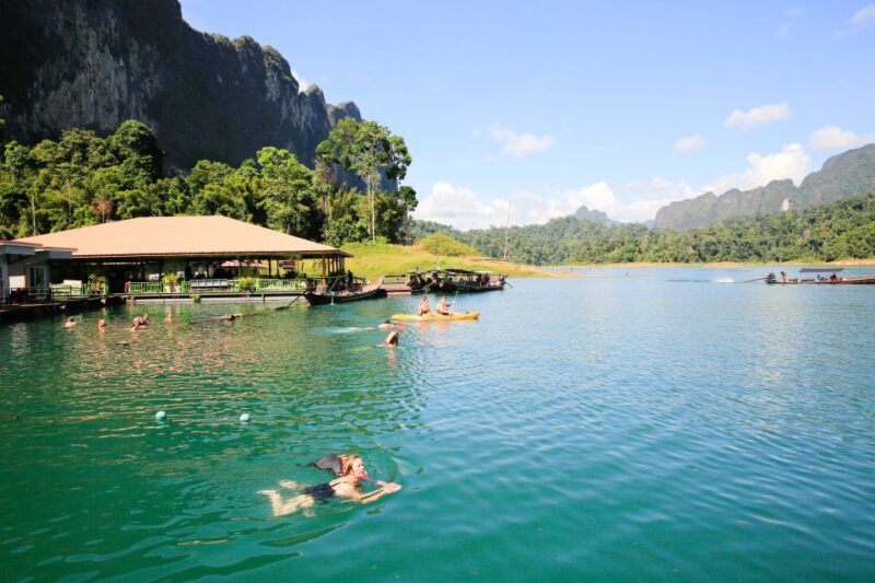 Krabi: Khao Sok National Park & Cheow Lan Lake Boat Tour - Key Points