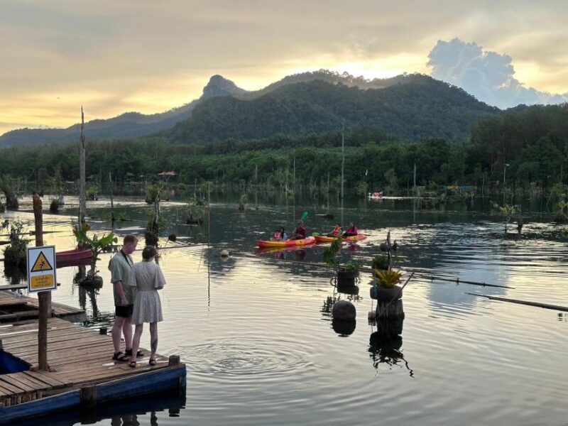 Krabi: Klong Root Kayaking Viewpoint,Fish Feeding and More - Included in the Package