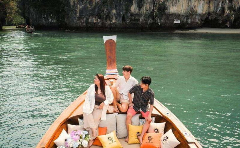 Krabi: Koh Hong Small Group Tour by Luxury Longtail Boat - Exploring the Breathtaking Hong Lagoon