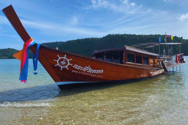 Krabi: Luxury Vintage Boat Tour to James Bond Island - Included Activities