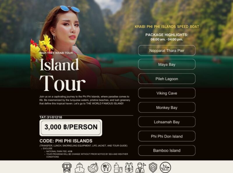 Krabi One-Day Trip: Phiphi Island Speed Boat - Itinerary and Experience