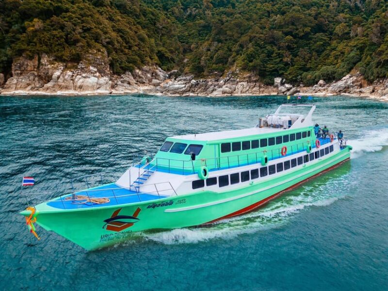 Krabi : One-Way Ferry Transfer From/To Koh Phi Phi - Ferry Amenities