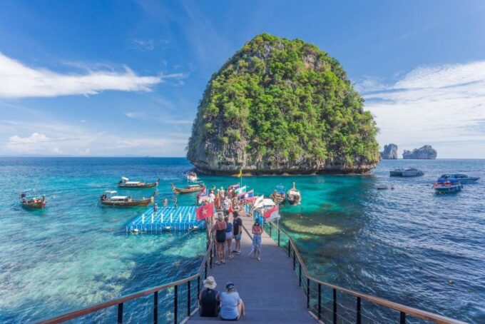 Krabi: Phi Phi & 4 Islands Sunset Boat Tour - Speedboat Ride